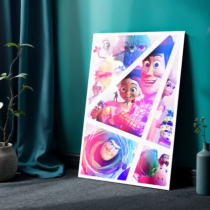 Flex Designs Metal Poster Toy Story 4 Sketch 24 x 36" Home Goods - Movie 2019 Movie Metal Poster