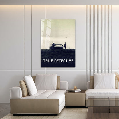 Flex Designs Metal Poster True Detective 16 x 24" Home Goods - TV Show 2014 TV Show Metal Poster