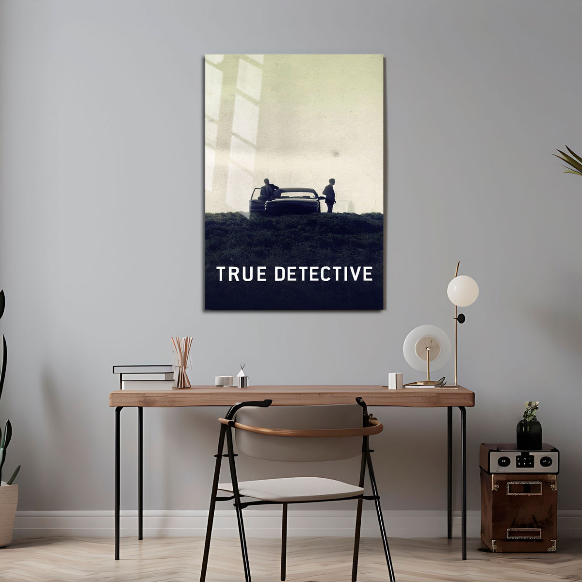Flex Designs Metal Poster True Detective 5 x 7" Home Goods - TV Show 2014 TV Show Metal Poster