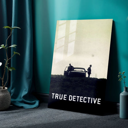 Flex Designs Metal Poster True Detective 24 x 36" Home Goods - TV Show 2014 TV Show Metal Poster