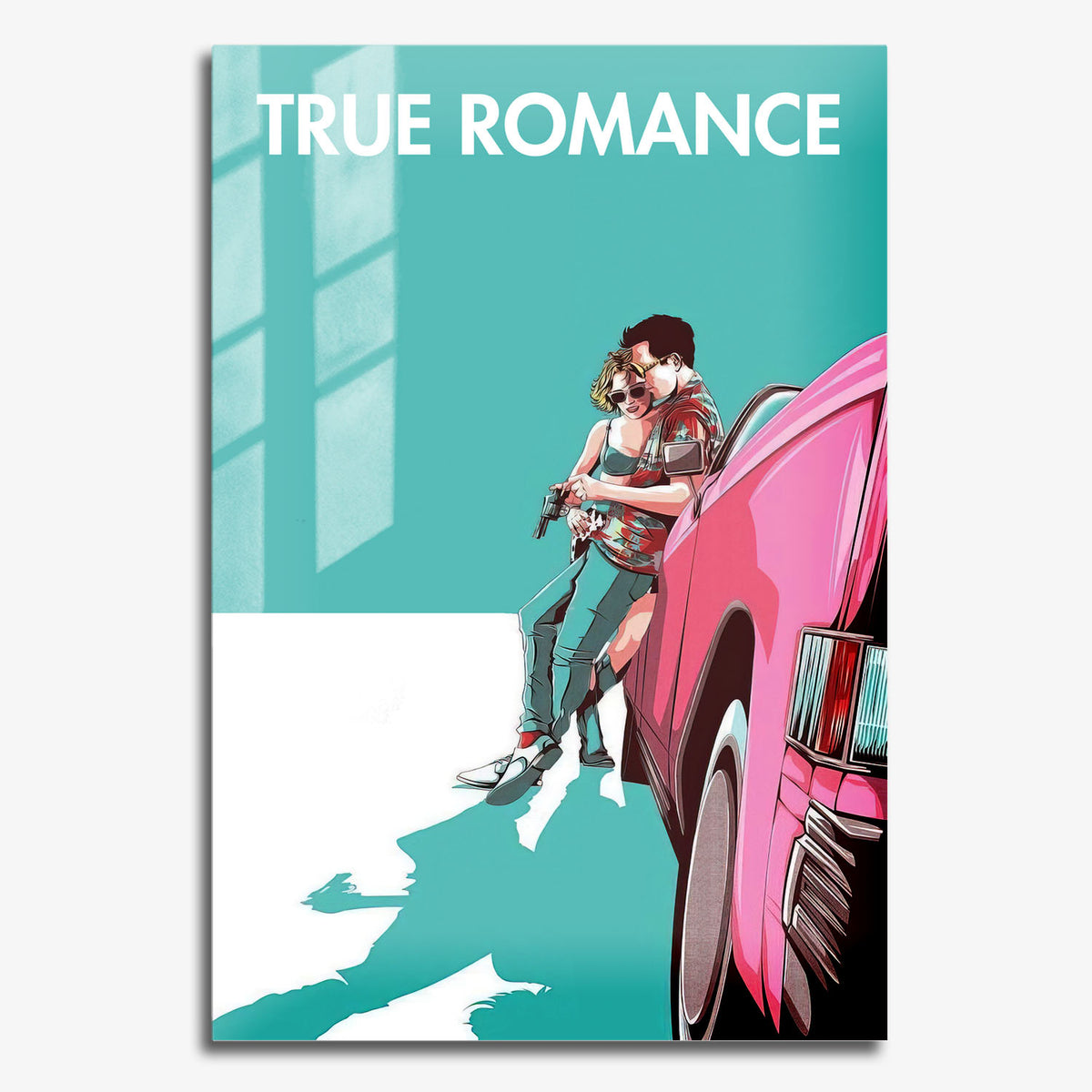 Flex Designs Metal Poster True Romance 11 x 17" Home Goods - Movie 1993 Movie Metal Poster