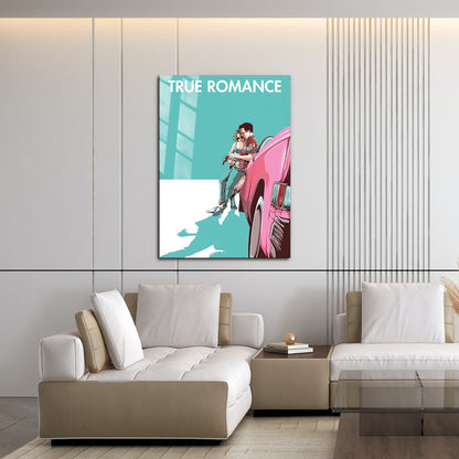 Flex Designs Metal Poster True Romance 16 x 24" Home Goods - Movie 1993 Movie Metal Poster