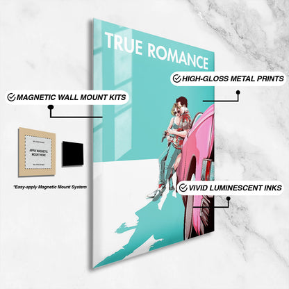 Flex Designs Metal Poster True Romance 16 x 24" Home Goods - Movie 1993 Movie Metal Poster