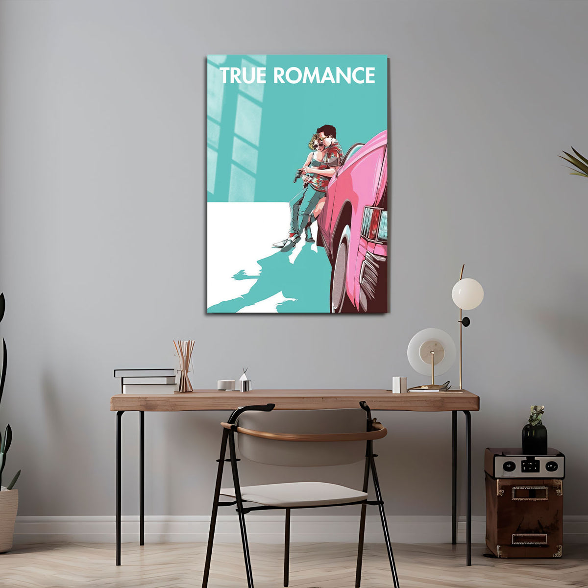 Flex Designs Metal Poster True Romance 5 x 7" Home Goods - Movie 1993 Movie Metal Poster