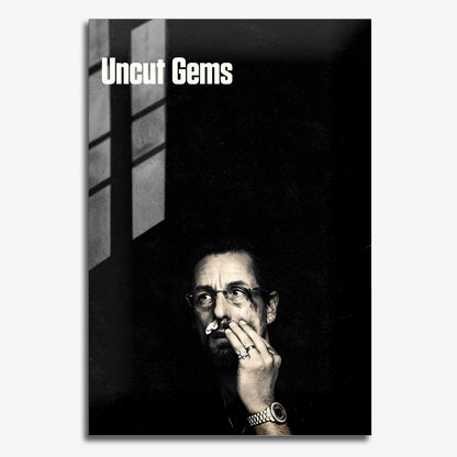 Flex Designs Metal Poster Uncut Gems 11 x 17" Home Goods - Movie 2019 Movie Metal Poster