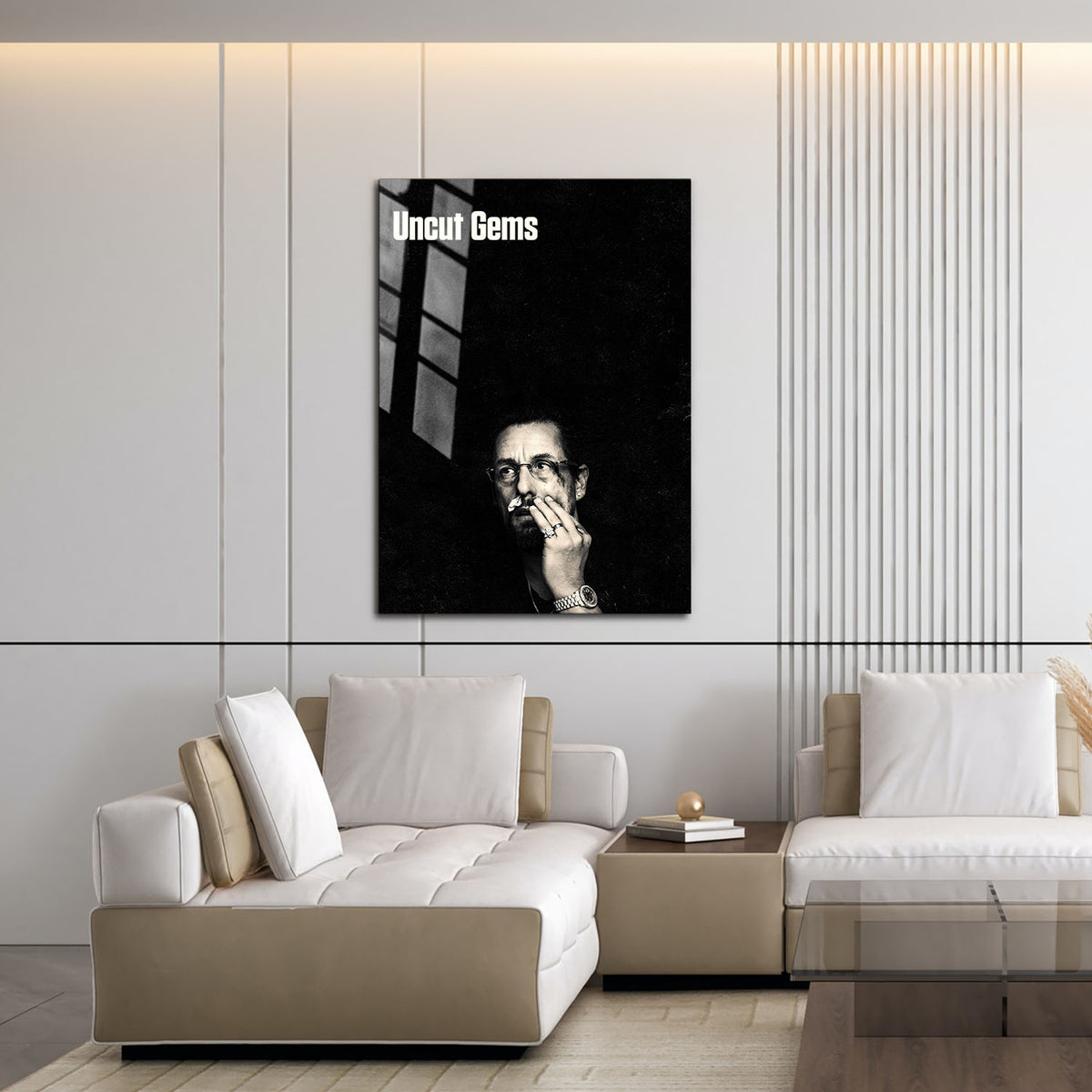 Flex Designs Metal Poster Uncut Gems 16 x 24" Home Goods - Movie 2019 Movie Metal Poster