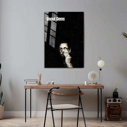Flex Designs Metal Poster Uncut Gems 5 x 7" Home Goods - Movie 2019 Movie Metal Poster
