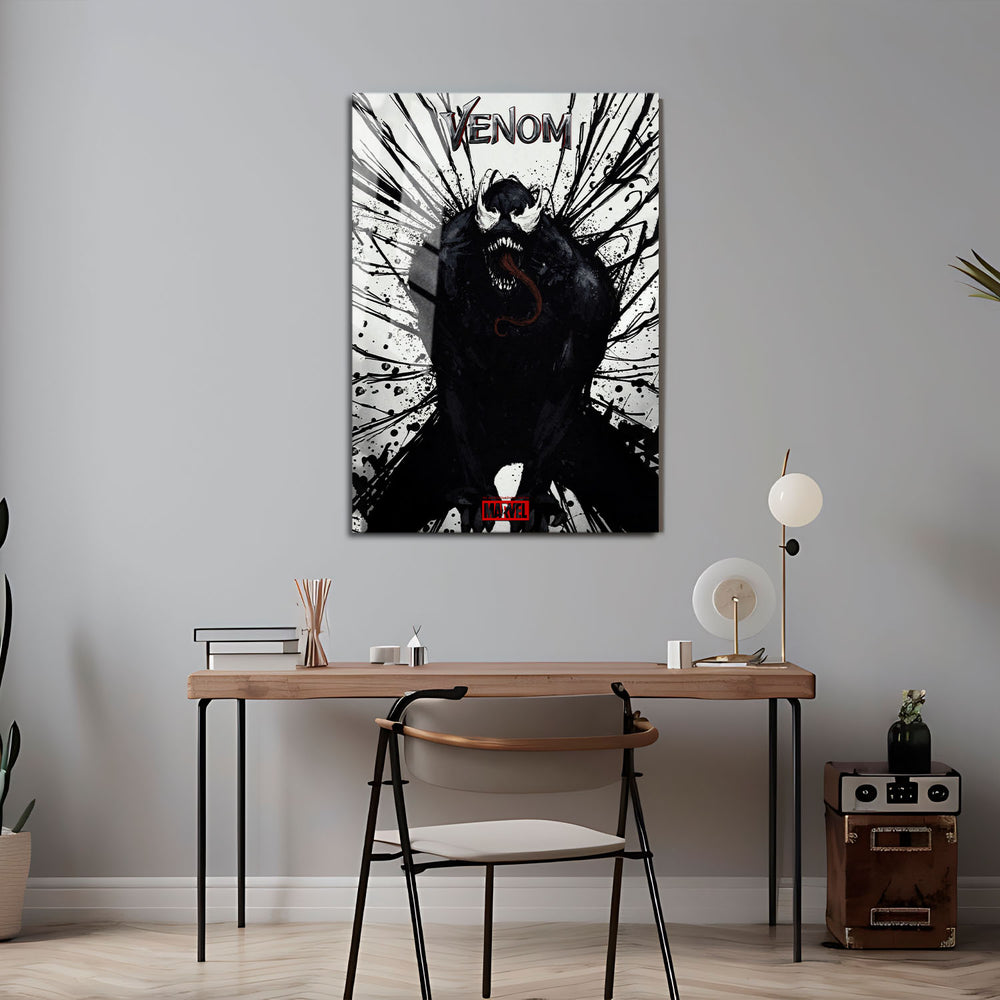 Flex Designs Metal Poster Venom Theatrical 5 x 7" Home Goods - Movie 2018 Movie Metal Poster