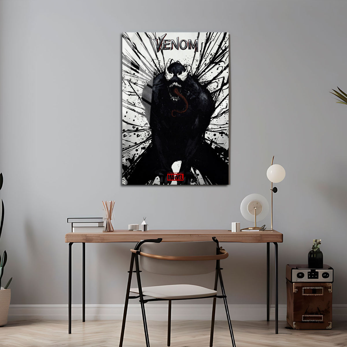 Flex Designs Metal Poster Venom Theatrical 5 x 7" Home Goods - Movie 2018 Movie Metal Poster