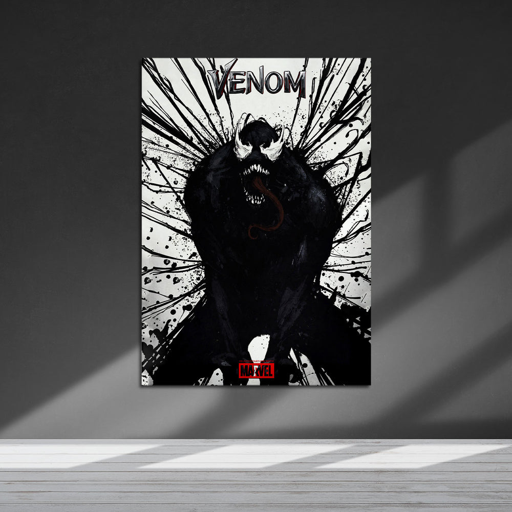 Flex Designs Metal Poster Venom Theatrical 5 x 7" Home Goods - Movie 2018 Movie Metal Poster