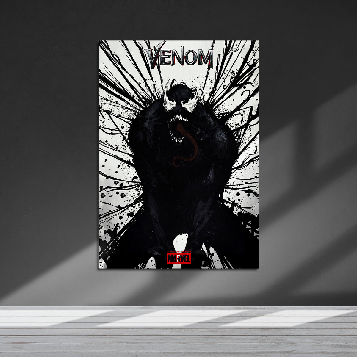 Flex Designs Metal Poster Venom Theatrical 5 x 7" Home Goods - Movie 2018 Movie Metal Poster