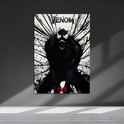 Flex Designs Metal Poster Venom Theatrical 5 x 7" Home Goods - Movie 2018 Movie Metal Poster