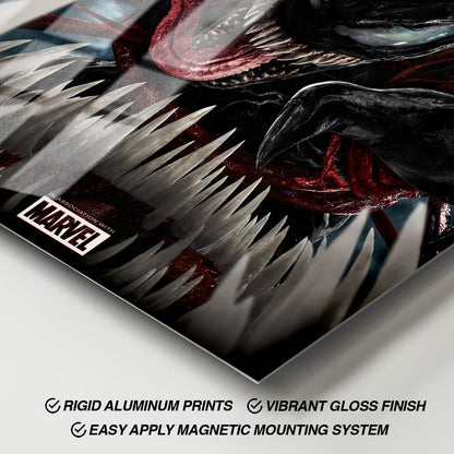 Flex Designs Metal Poster Venom Let There Be Carnage Cinematic 11 x 17" Home Goods - Movie 2021 Movie Metal Poster