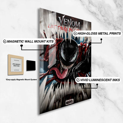 Flex Designs Metal Poster Venom Let There Be Carnage Cinematic 16 x 24" Home Goods - Movie 2021 Movie Metal Poster