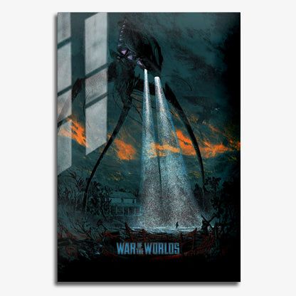 Flex Designs Metal Poster War of the Worlds 11 x 17" Home Goods - Movie 2005 Movie Metal Poster
