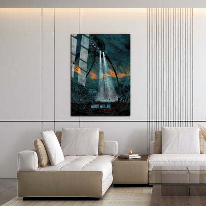 Flex Designs Metal Poster War of the Worlds 16 x 24" Home Goods - Movie 2005 Movie Metal Poster