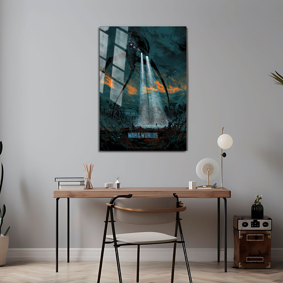 Flex Designs Metal Poster War of the Worlds 5 x 7" Home Goods - Movie 2005 Movie Metal Poster