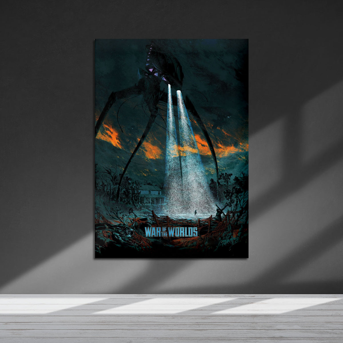 Flex Designs Metal Poster War of the Worlds 5 x 7" Home Goods - Movie 2005 Movie Metal Poster