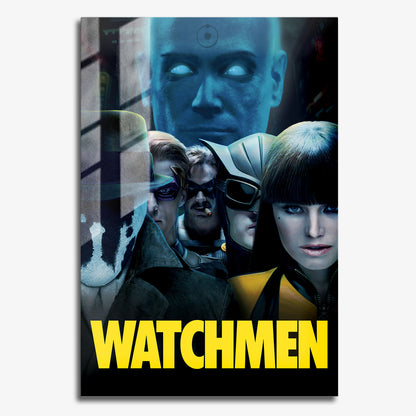 Flex Designs Metal Poster Watchmen 11 x 17" Home Goods - Movie 2009 Movie Metal Poster