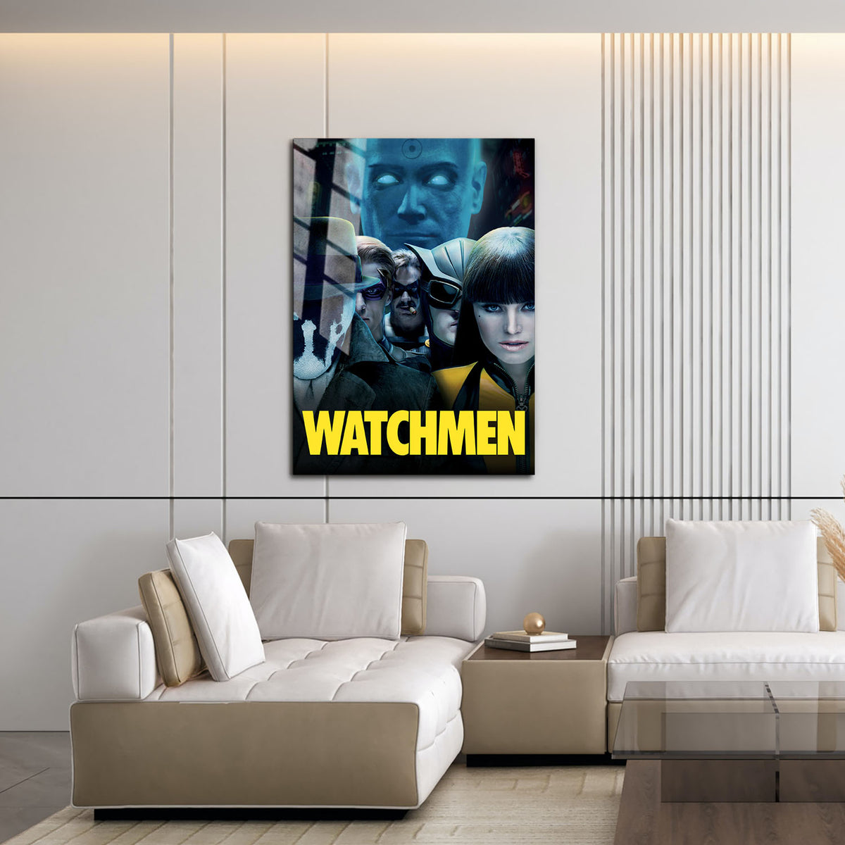 Flex Designs Metal Poster Watchmen 16 x 24" Home Goods - Movie 2009 Movie Metal Poster