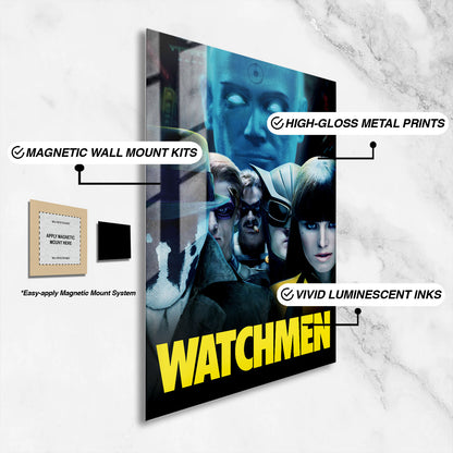 Flex Designs Metal Poster Watchmen 16 x 24" Home Goods - Movie 2009 Movie Metal Poster