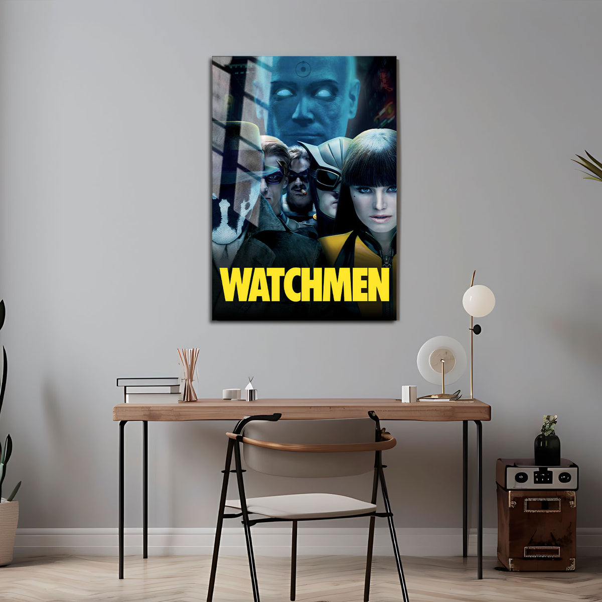 Flex Designs Metal Poster Watchmen 5 x 7" Home Goods - Movie 2009 Movie Metal Poster