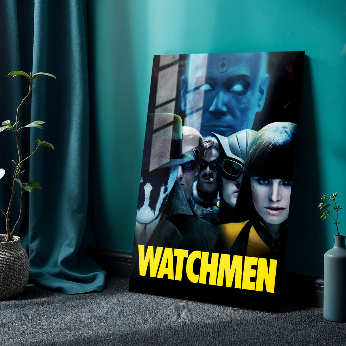 Flex Designs Metal Poster Watchmen 24 x 36" Home Goods - Movie 2009 Movie Metal Poster