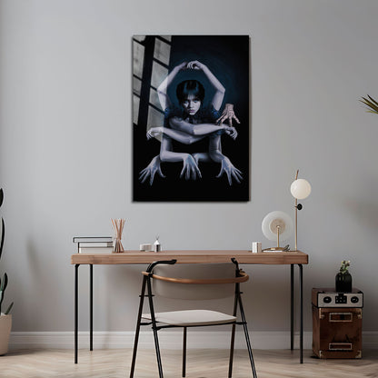 Flex Designs Metal Poster Wednesday Textless 5 x 7" Home Goods - TV Show 2022 TV Show Metal Poster