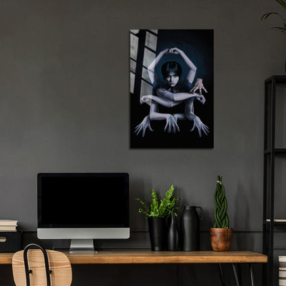 Flex Designs Metal Poster Wednesday Textless 24 x 36" Home Goods - TV Show 2022 TV Show Metal Poster