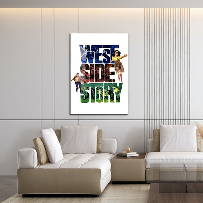 Flex Designs Metal Poster West Side Story Cover 16 x 24" Home Goods - Movie 1961 Movie Metal Poster