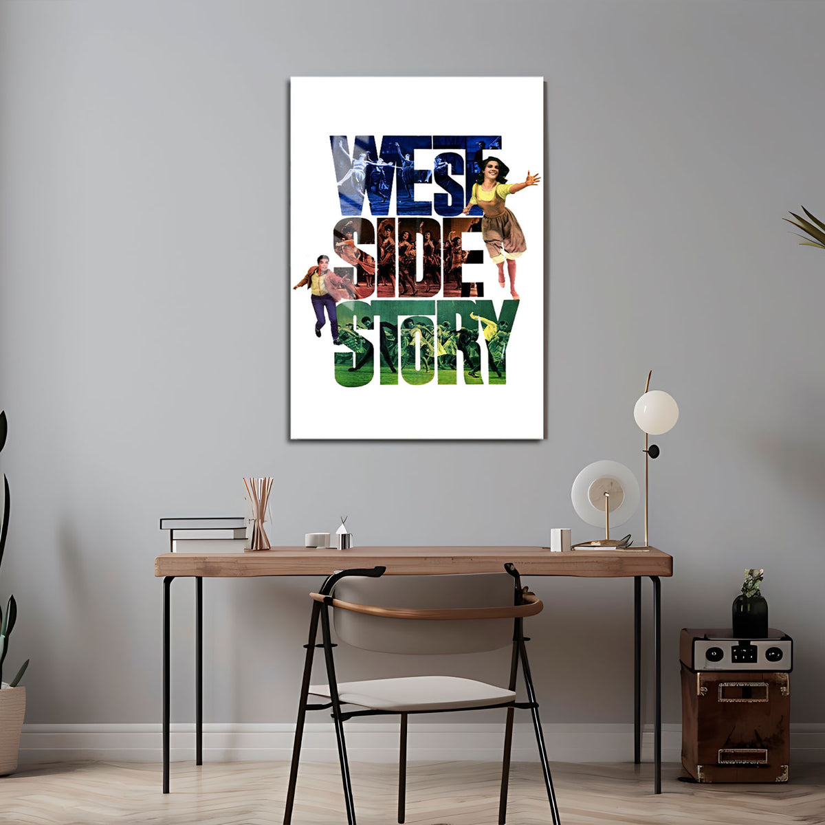 Flex Designs Metal Poster West Side Story Cover 5 x 7" Home Goods - Movie 1961 Movie Metal Poster