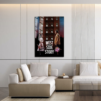 Flex Designs Metal Poster West Side Story 16 x 24" Home Goods - Movie 1961 Movie Metal Poster