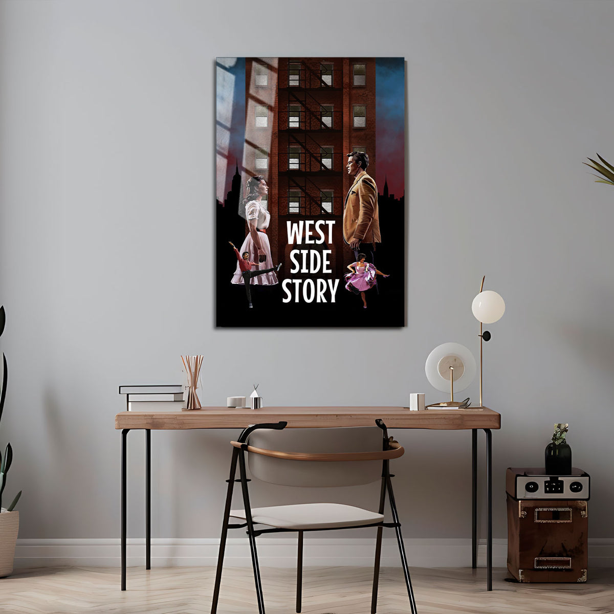 Flex Designs Metal Poster West Side Story 5 x 7" Home Goods - Movie 1961 Movie Metal Poster