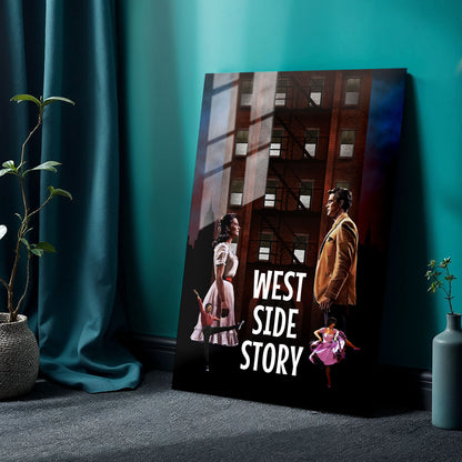 Flex Designs Metal Poster West Side Story 24 x 36" Home Goods - Movie 1961 Movie Metal Poster
