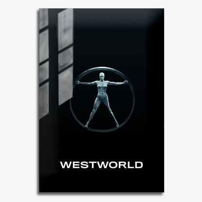 Flex Designs Metal Poster Westworld Alternate 11 x 17" Home Goods - TV Show 2016 TV Show Metal Poster