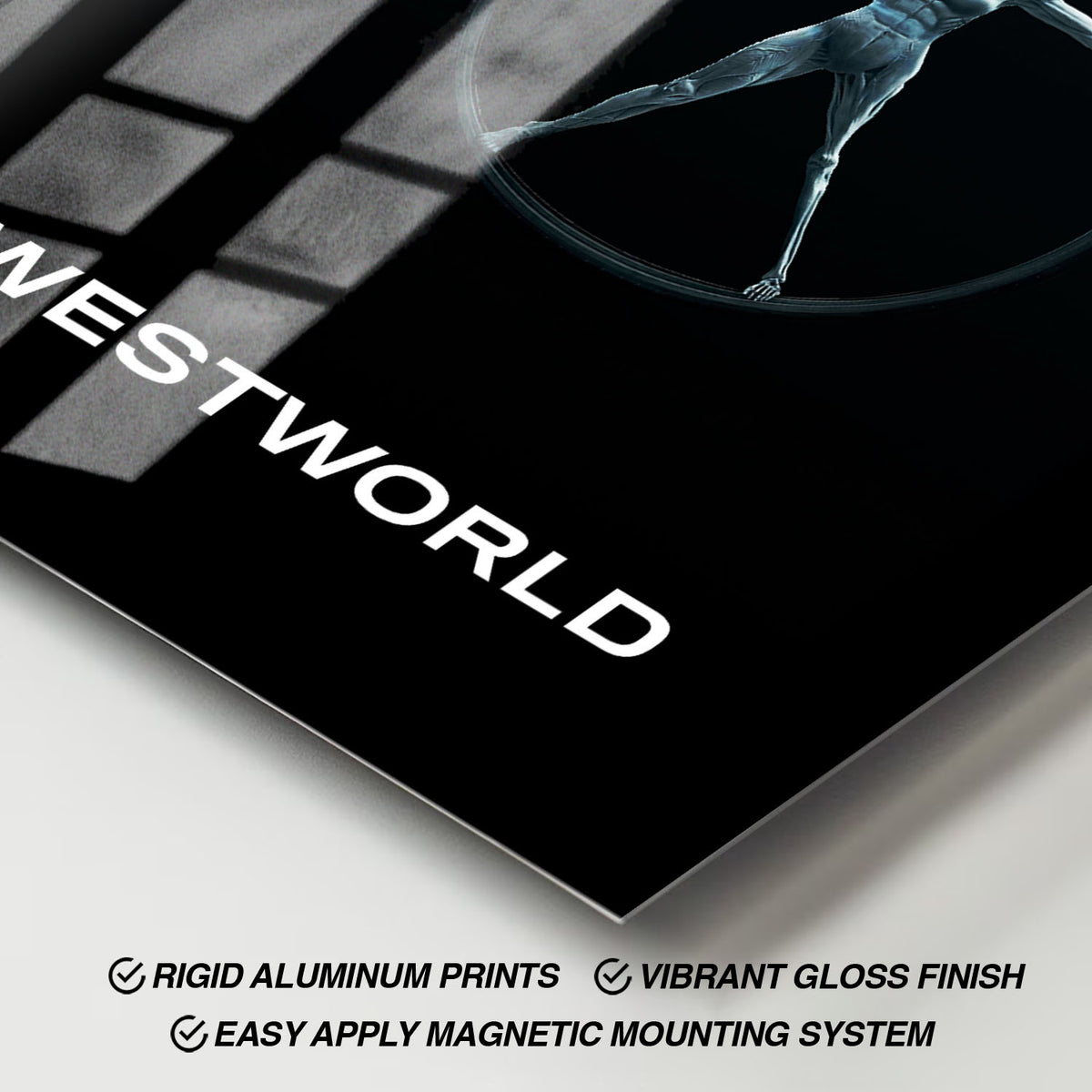 Flex Designs Metal Poster Westworld Alternate 11 x 17" Home Goods - TV Show 2016 TV Show Metal Poster