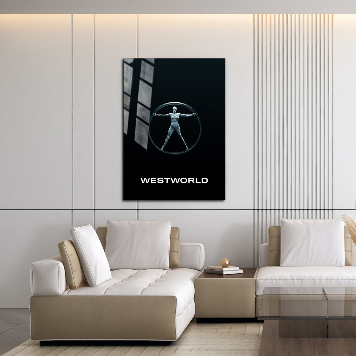 Flex Designs Metal Poster Westworld Alternate 16 x 24" Home Goods - TV Show 2016 TV Show Metal Poster
