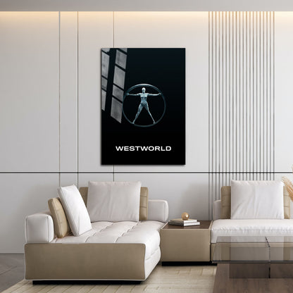 Flex Designs Metal Poster Westworld Alternate 16 x 24" Home Goods - TV Show 2016 TV Show Metal Poster