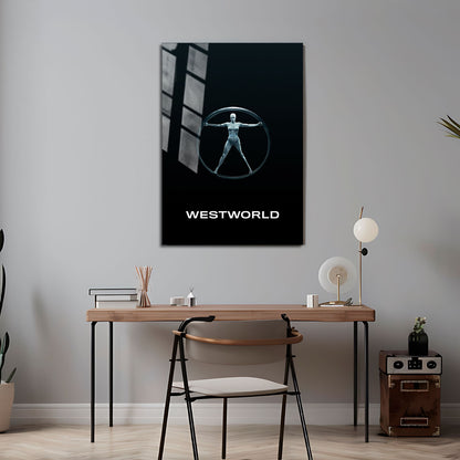 Flex Designs Metal Poster Westworld Alternate 5 x 7" Home Goods - TV Show 2016 TV Show Metal Poster