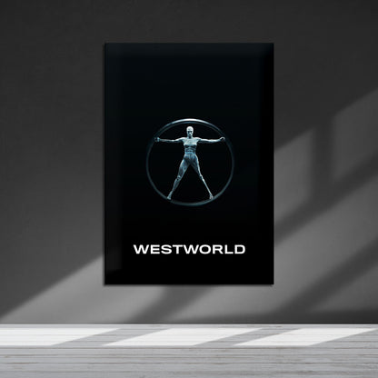 Flex Designs Metal Poster Westworld Alternate 5 x 7" Home Goods - TV Show 2016 TV Show Metal Poster