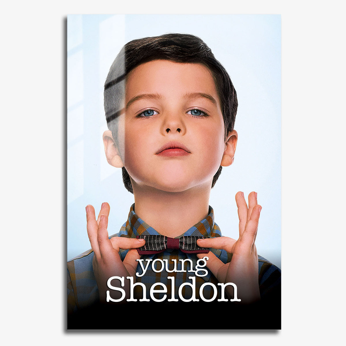 Flex Designs Metal Poster Young Sheldon 11 x 17" Home Goods - TV Show 2017 TV Show Metal Poster