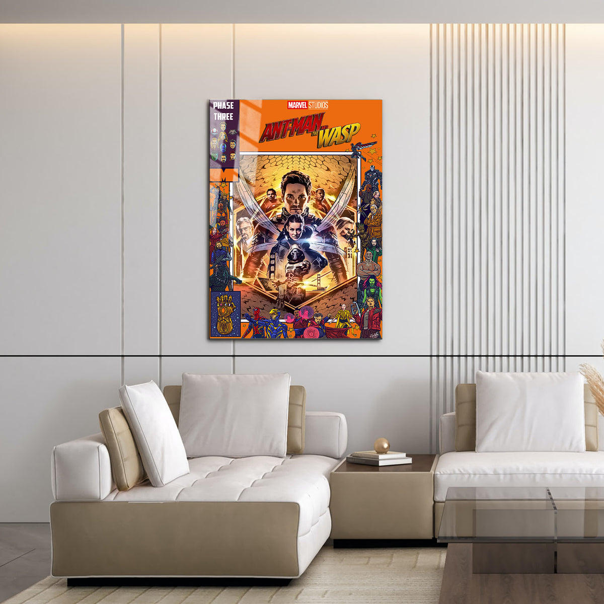 Flex Designs Metal Poster Ant Man and the Wasp Comics 16 x 24" Home Goods - Movie 2018 Movie Metal Poster