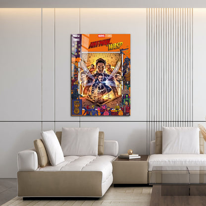 Flex Designs Metal Poster Ant Man and the Wasp Comics 16 x 24" Home Goods - Movie 2018 Movie Metal Poster
