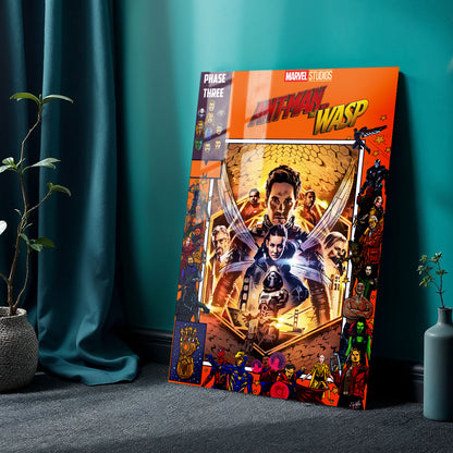 Flex Designs Metal Poster Ant Man and the Wasp Comics 24 x 36" Home Goods - Movie 2018 Movie Metal Poster
