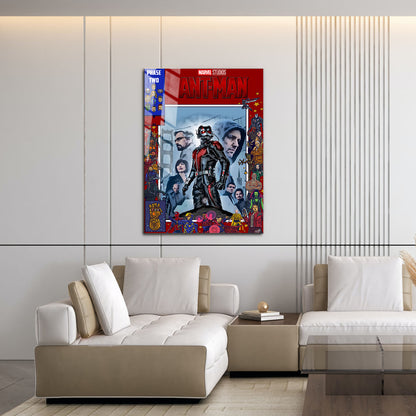 Flex Designs Metal Poster Ant-Man Comics 16 x 24" Home Goods - Movie 2015 Movie Metal Poster
