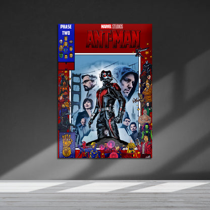 Flex Designs Metal Poster Ant-Man Comics 5 x 7" Home Goods - Movie 2015 Movie Metal Poster