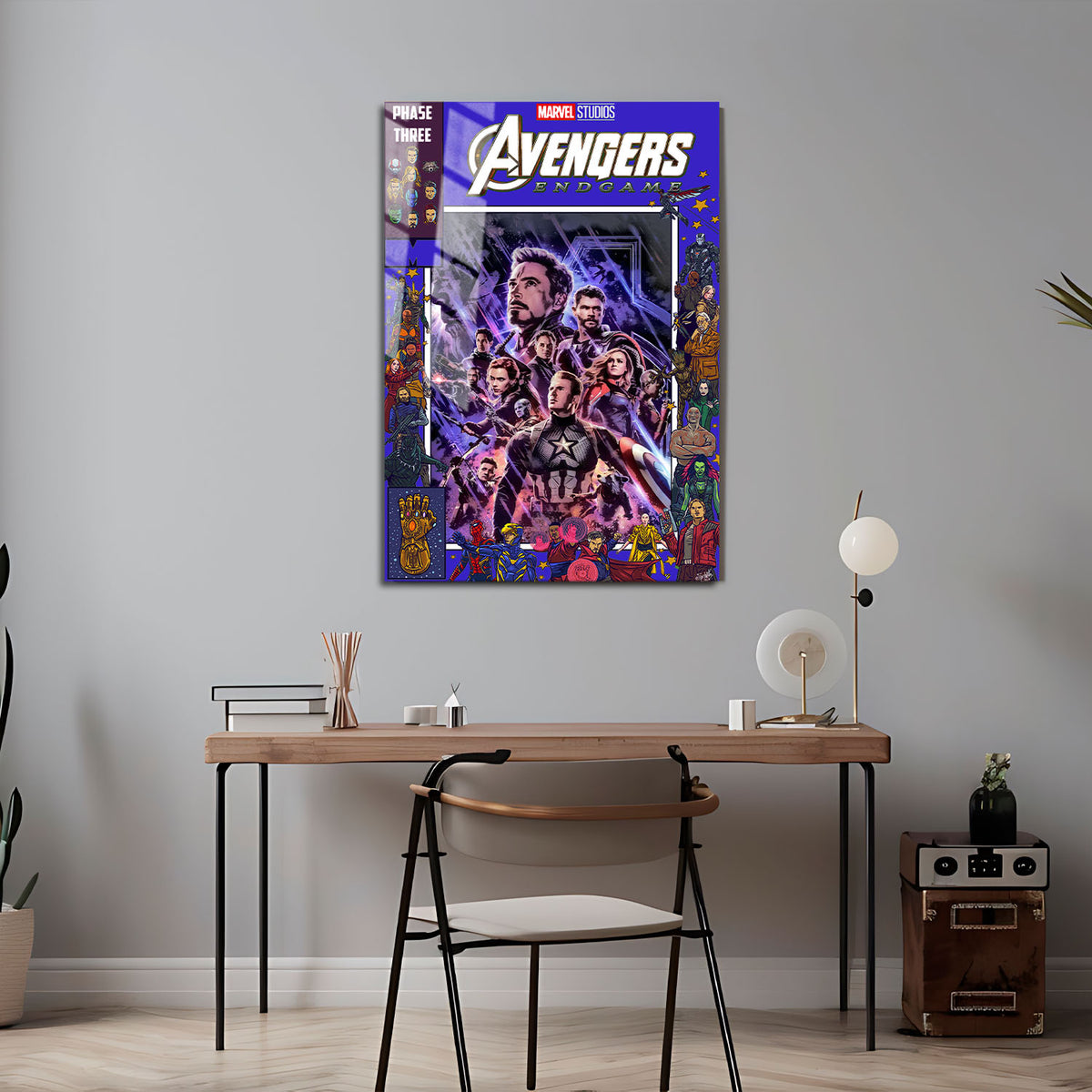 Flex Designs Metal Poster Avengers Endgame Comics 5 x 7" Home Goods - Movie 2019 Movie Metal Poster