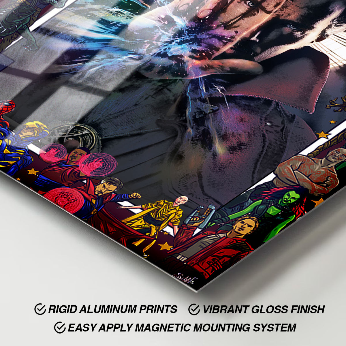 Flex Designs Metal Poster Doctor Strange Comics 11 x 17" Home Goods - Movie 2016 Movie Metal Poster