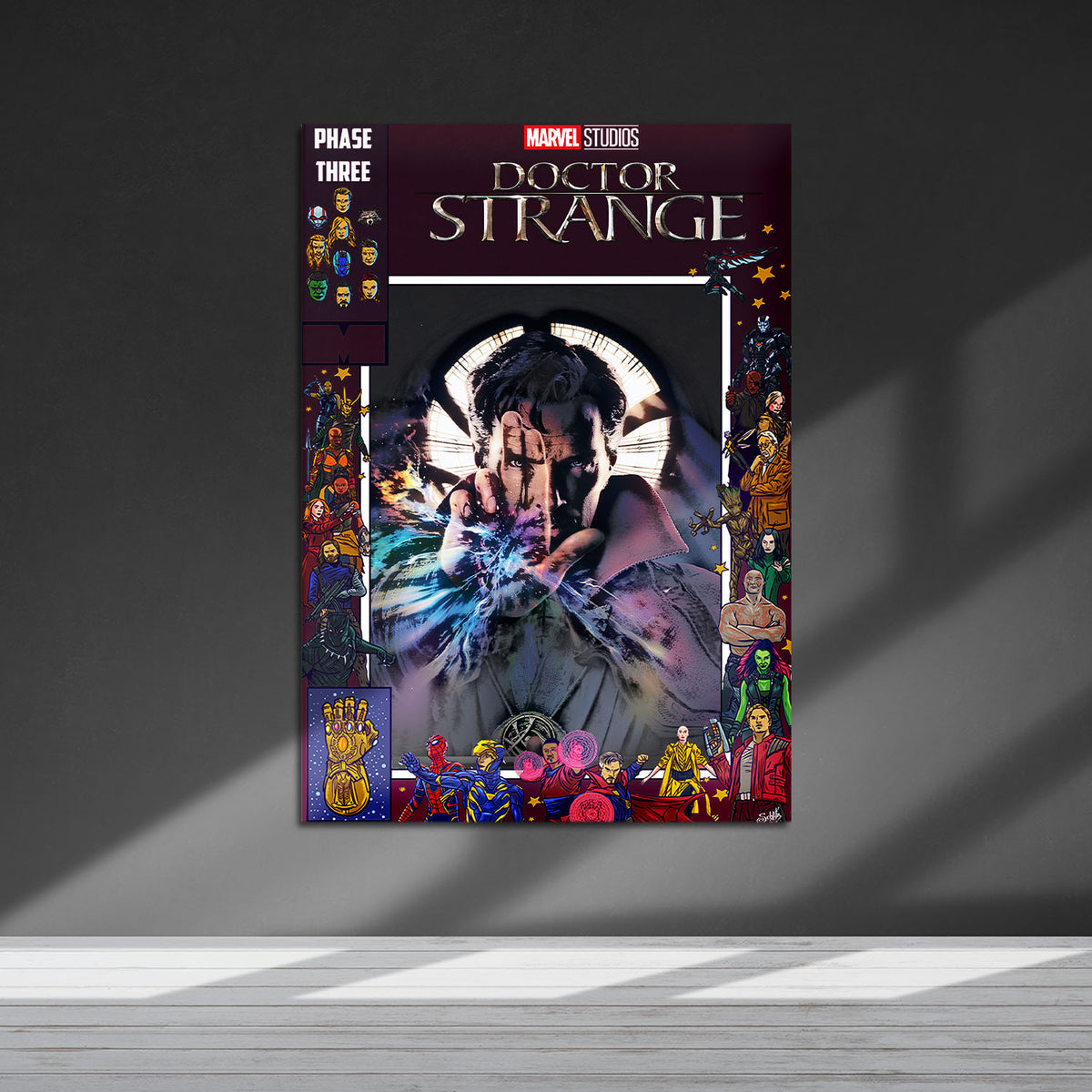 Flex Designs Metal Poster Doctor Strange Comics 5 x 7" Home Goods - Movie 2016 Movie Metal Poster