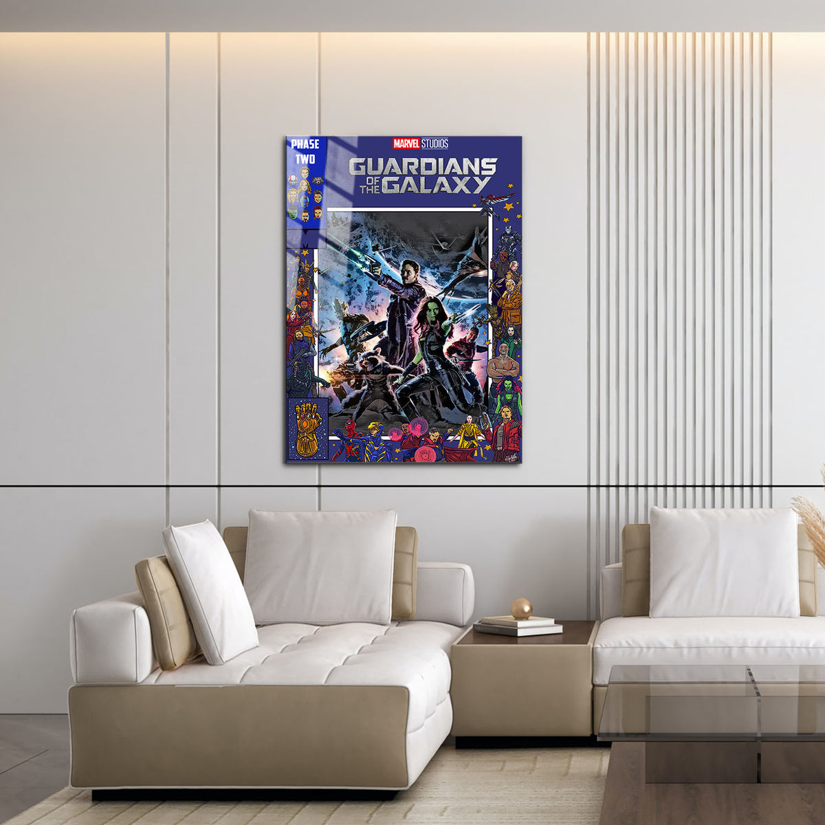 Flex Designs Metal Poster Guardians of the Galaxy Comics 16 x 24" Home Goods - Movie 2014 Movie Metal Poster